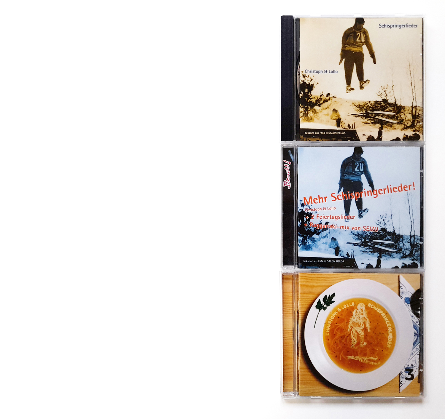 CD-Set „Schispringerlieder-Komplett-Paket“