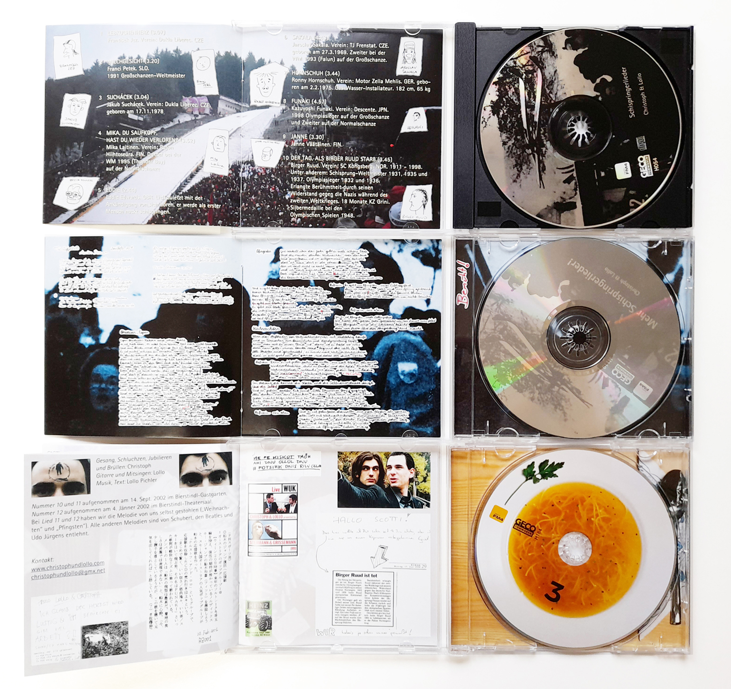 CD-Set „Schispringerlieder-Komplett-Paket“