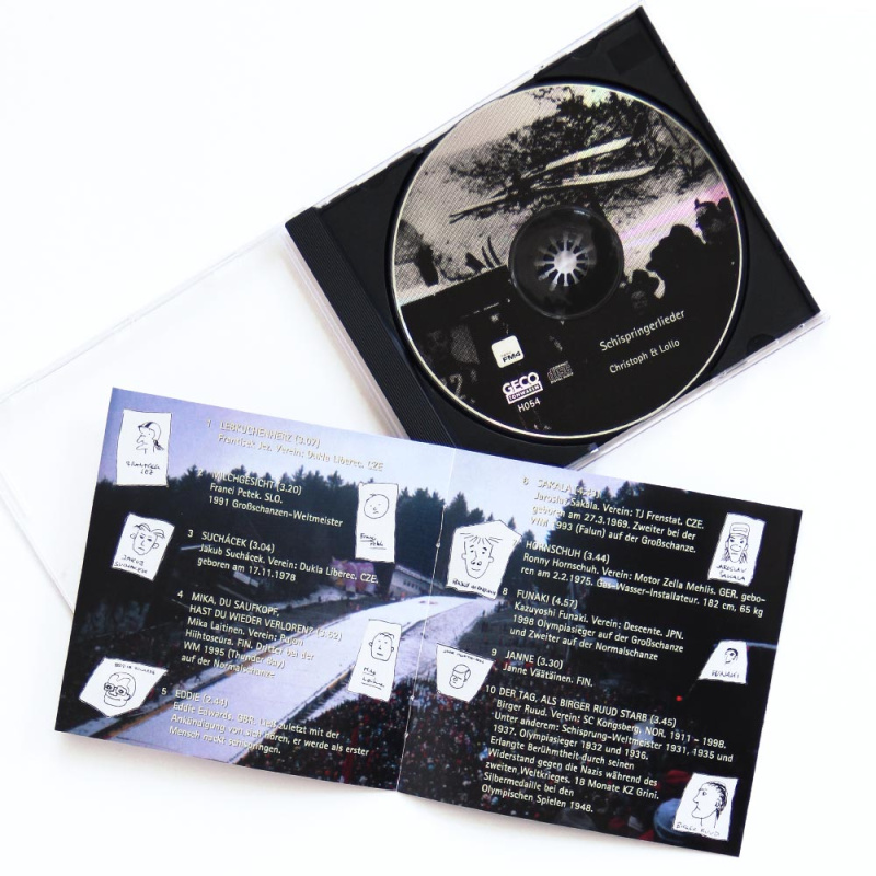 CD „Schispringerlieder“